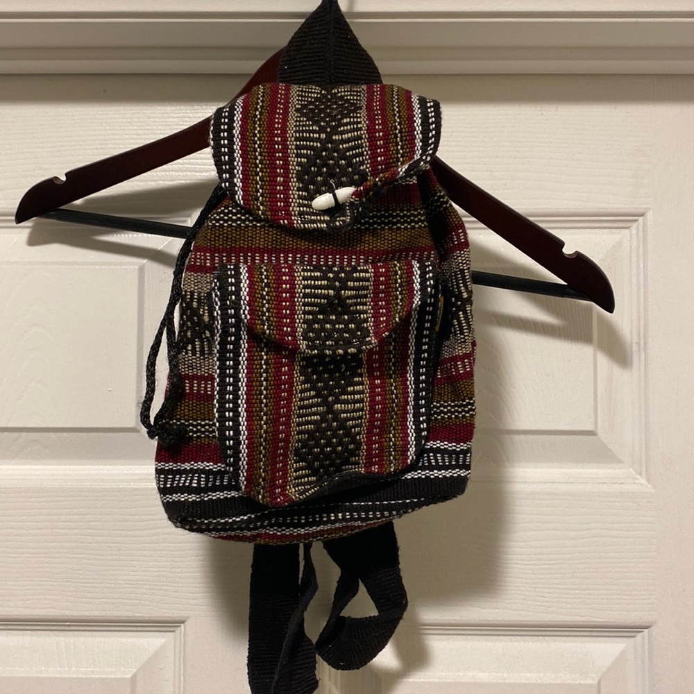 Mini Mexican backpack